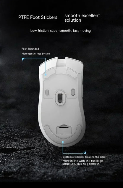 Ratón inalámbrico Metaphyuni Metapanda P1 Pro Max, PAW3395, baja latencia, ligero, para e-sports y gaming, ergonómico, regalo para gamer de PC