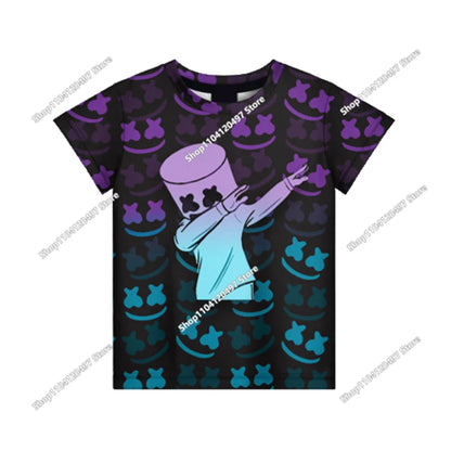 Camiseta 3D Battle Royale Fortnite, camisetas para hombres y mujeres, niños y niñas, tops de dibujos animados Victory, ropa para adolescentes, camisetas y tops infantiles de héroes de videojuegos
