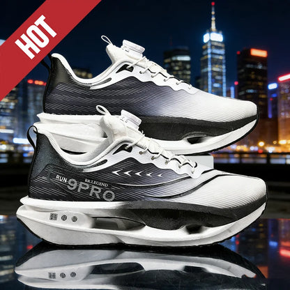 Running Shoes Carbon Board Speciality Marathon Men Sports Breathable Lightweight Women's Comfortable Athletic Nonskid Sneakers