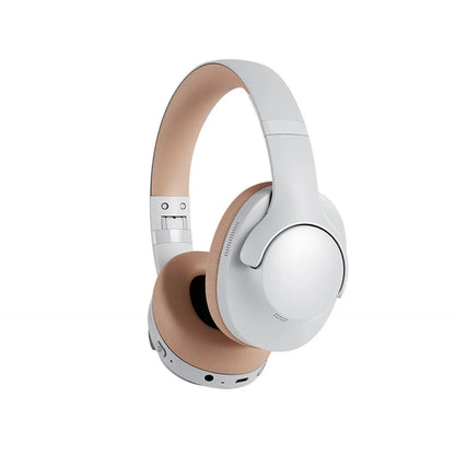 Casque audio à réduction de bruit ANC, écouteurs Bluetooth, casque sans fil supra-auriculaire, stéréo HiFi, 50 heures d'autonomie, latence de 0,04s, appel AUX
