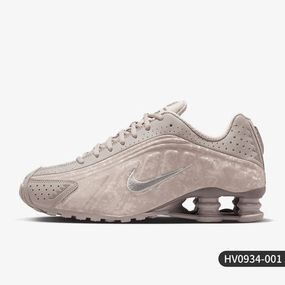Zapatillas de running bajas con amortiguación Nike genuine Shox R4 para mujer HV0934-001