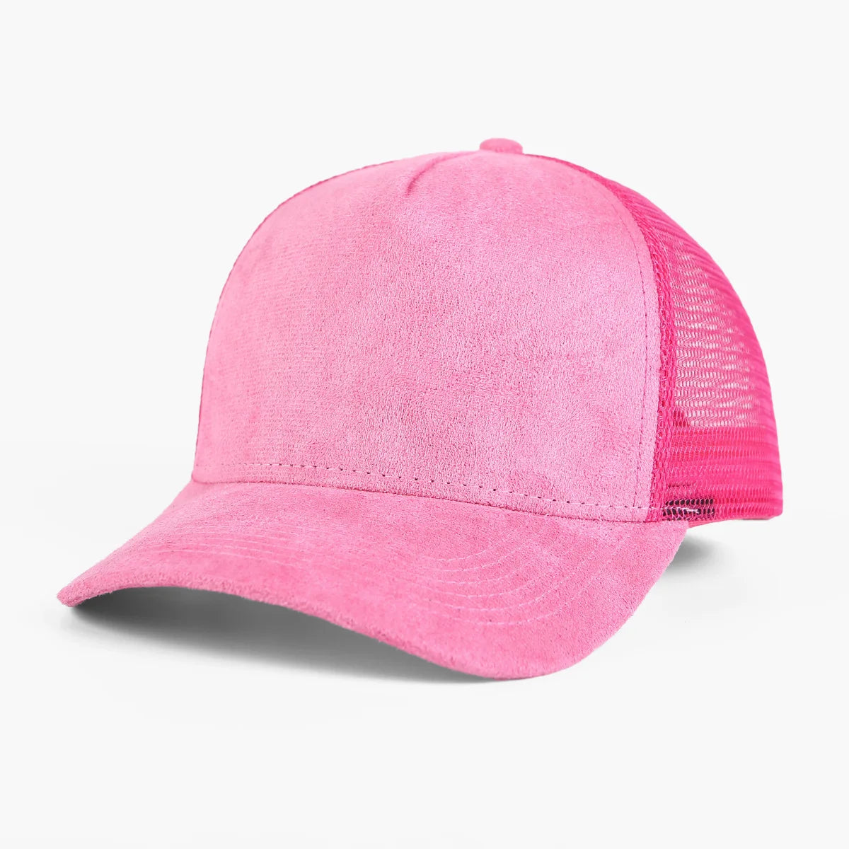 Custom Logo Baseball Cap Men 5 panel Mesh Suede Diy Trucker Hat Spring Summer Outdoor Sports Hats Women Solid Color gorros