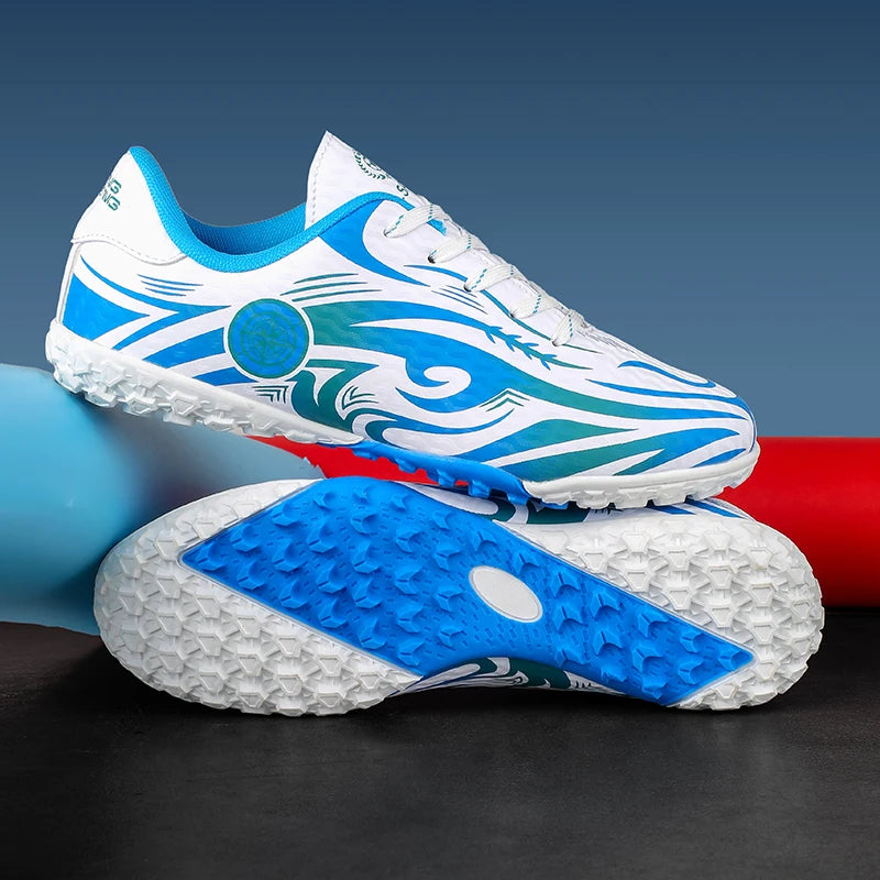 Nouveaux hommes bottes de Football respirantes unisexe livraison directe chaussures de Football en plein air ultralégères chaussures de Sport antidérapantes entraînement Sport