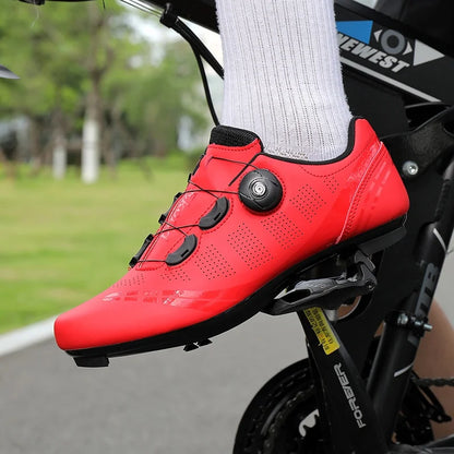 Scarpe da mountain bike MTB da uomo, traspiranti, antiscivolo, ad alta rigidità, adatte per gare su strada all’aperto e percorsi fuoristrada in montagna 37-46
