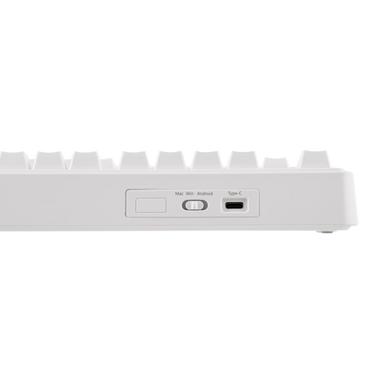 EPOMAKER x AULA F75 Teclado mecánico con cable 75% ANSI US Layout, montaje gasket, hot-swap, para Mac/WIN/Android, con perilla