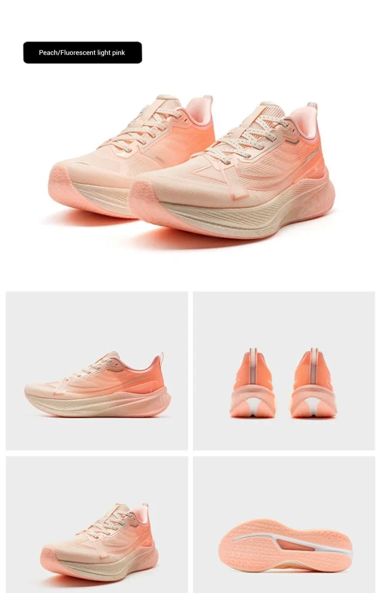 Buty do biegania Xtep 2000km 3.0 dla kobiet – wiosenne trampki z amortyzacją, do treningu i joggingu, odporne na zużycie, lekkie 875118110034