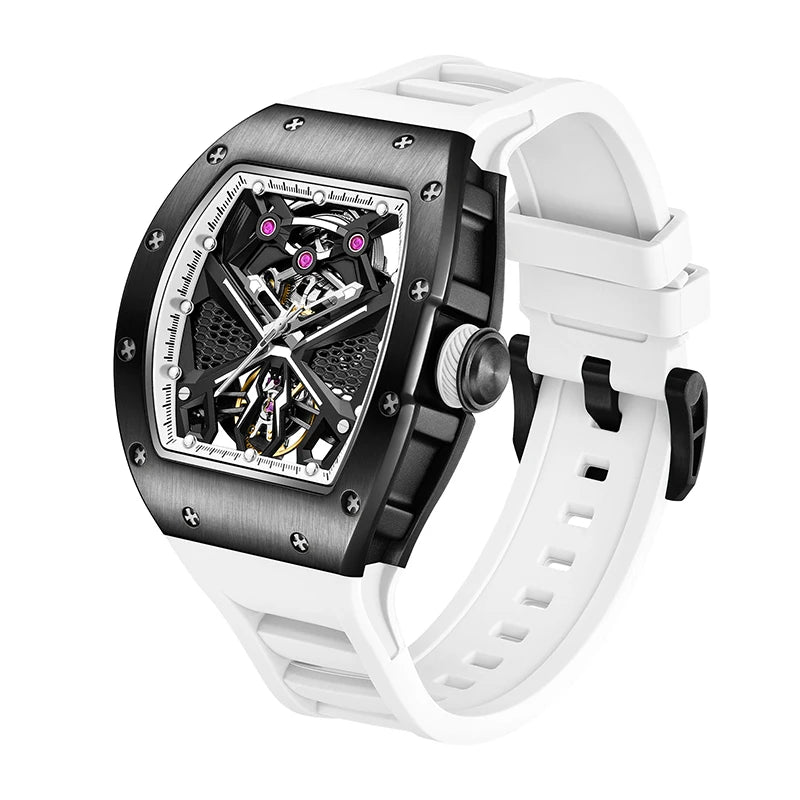 TAKE THE CHANCE Model 5 с автоматичен механизъм RMI White Label висок клас ръчен часовник колекционерски подарък за любител на часовници