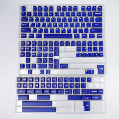 KBDiy 174 teclas/set teclas PBT GMK Apollo Double Shot minimalistas perfil ISO Cherry para teclado mecánico gaming, compatibles con MX