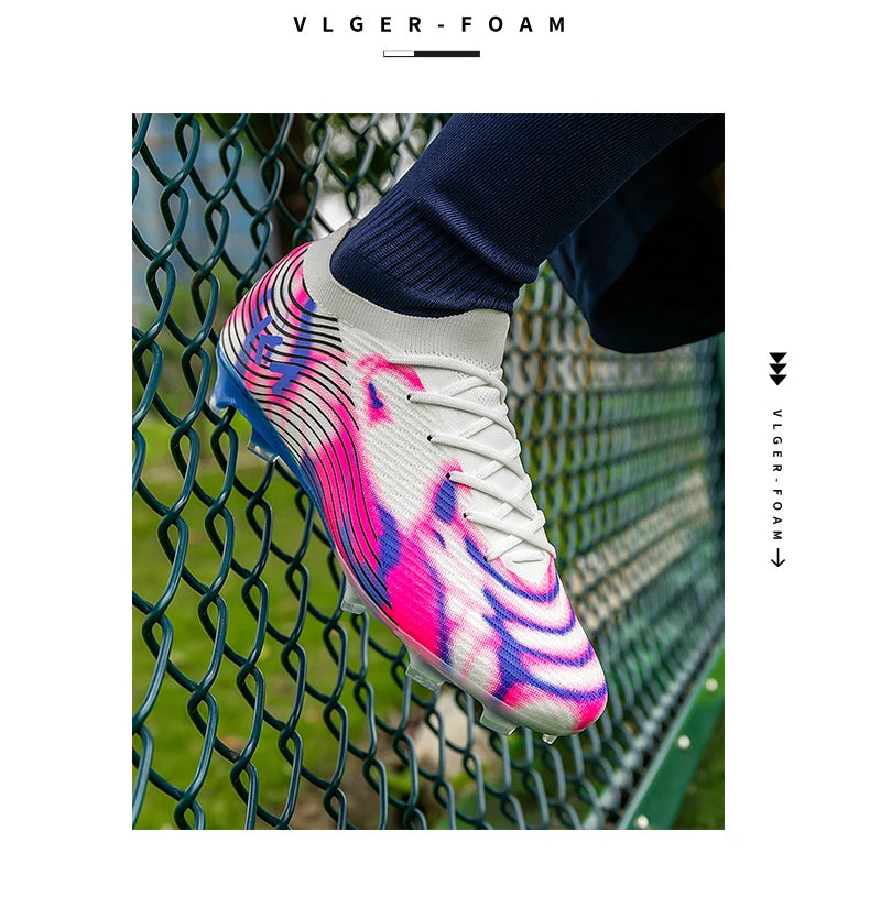 Scarpe da calcio professionali da uomo, resistenti e confortevoli, per allenamento, ultraleggere, di alta qualità, per partita