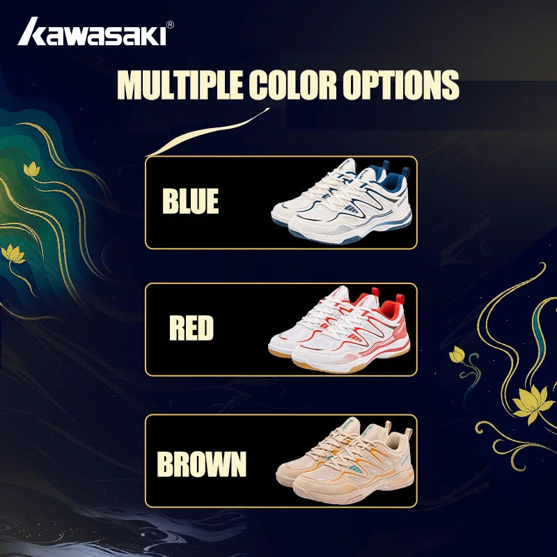 Badmintonski čevlji v retro stilu Kawasaki Original Anti-Torsion Carbon Sheet Profesionalni športni čevlji za namizni tenis C32016