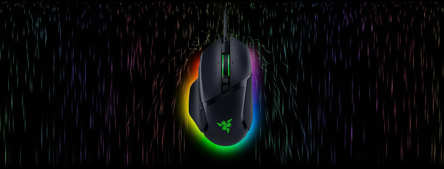 NEU 100% originale Razer Basilisk V3 kabelgebundene Gaming-Maus für Gamer, 26000 DPI optischer Sensor, E-Sports mit RGB-Beleuchtung für PC und Laptop