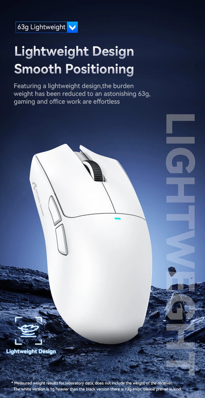 ATTACK SHARK X11 SE Wireless Gaming Mouse 22000 DPI, PixArt PAW3311 Sensor, Tri-Mode Bluetooth, 2.4G & Wired, Lightweight RGB Gaming Mouse