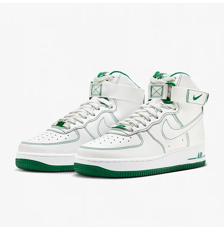 Nike Authentic Air Force 1 HI Women's Fashion Wear-Resistant Sports Sneakers DV1138-101