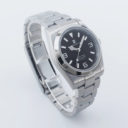 36/39mm Corgeut Luxury NH35 Miyota8215 Automatic Mechanical Wristwatches Numbers Men Watch Sapphire Crystal 10bars Reloj Hombre