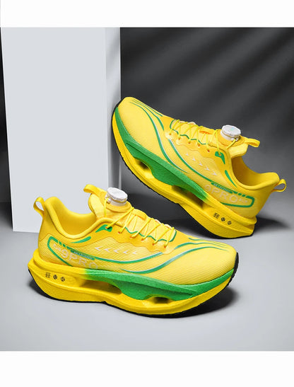 Running Shoes Carbon Board Speciality Marathon Men Sports Breathable Lightweight Women's Comfortable Athletic Nonskid Sneakers