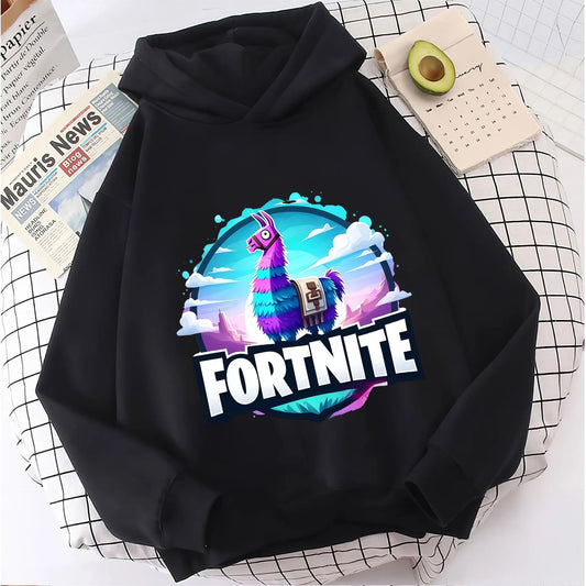 New Fortnites Kids Sweatshirts Cartoon Game Character Printed Hoodie Autumn Casuals Children Tops Winter Baby Boys Clothing