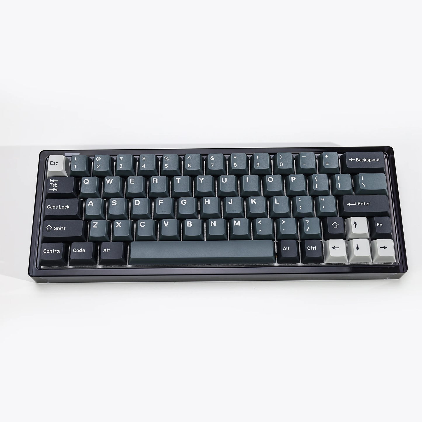 KBDiy 174 teclas/set teclas PBT GMK Apollo Double Shot minimalistas perfil ISO Cherry para teclado mecánico gaming, compatibles con MX