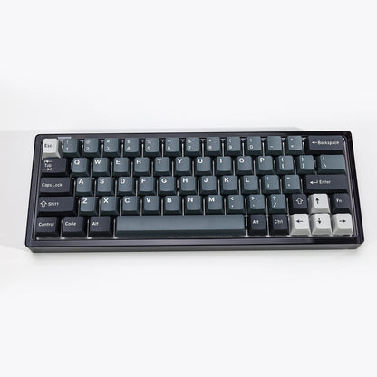 KBDiy 174 teclas/set teclas PBT GMK Apollo Double Shot minimalistas perfil ISO Cherry para teclado mecánico gaming, compatibles con MX