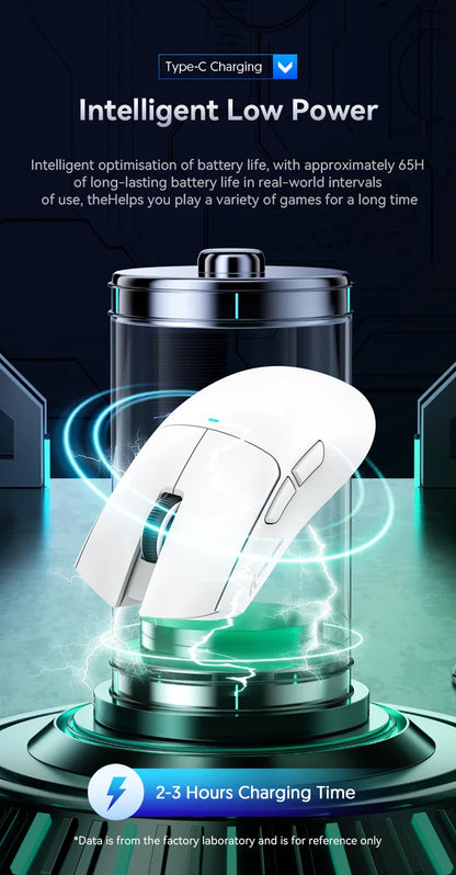 ATTACK SHARK X11 SE Wireless Gaming Mouse 22000 DPI, PixArt PAW3311 Sensor, Tri-Mode Bluetooth, 2.4G & Wired, Lightweight RGB Gaming Mouse