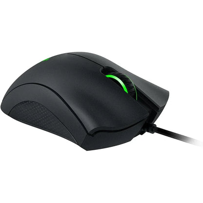 Ratón gaming con cable Razer DeathAdder Essential / Ratón con cable 6400DPI con 5 botones independientes para portátil y PC gamer