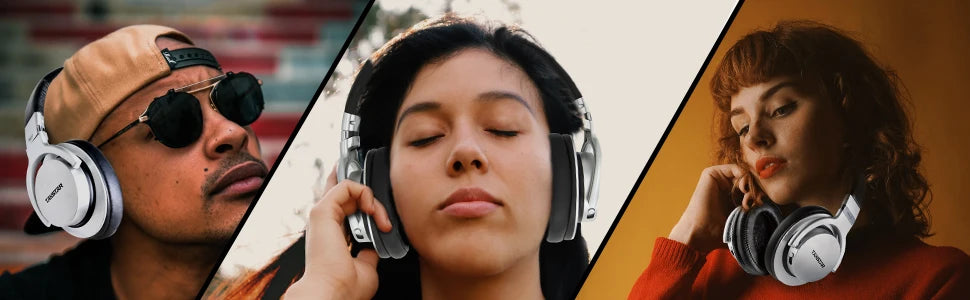 Auriculares de monitorización profesional Takstar PRO82 – Auriculares de estudio HiFi estéreo con cable para grabación, gaming y sonido preciso con graves ajustables