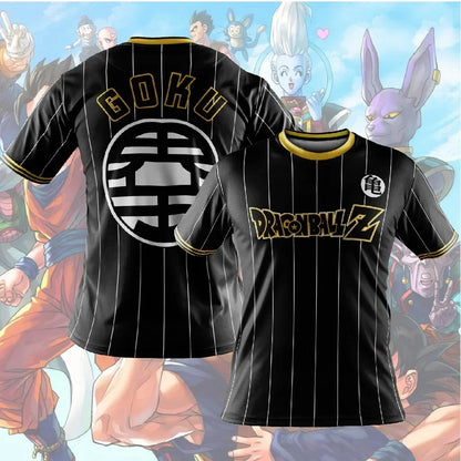 T-shirts pour hommes T-shirt Dragon Ball Z Vêtements pour garçons Vêtements pour enfants T-shirt d'été à manches courtes pour enfants T-shirt à motif de dessin animé pour bébés garçons