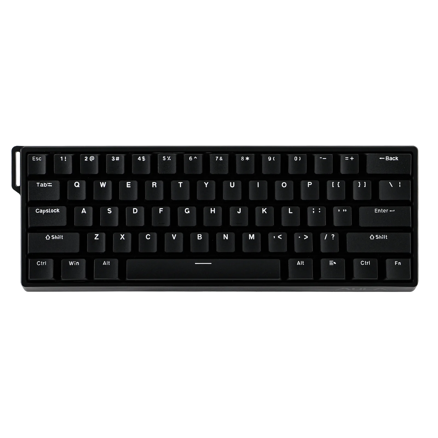 Teclado mecánico con cable AULA WIN60 HE/WIN60 HE MAX 60% con estructura tray-mount hot-swap e interruptores magnéticos Hall Effect