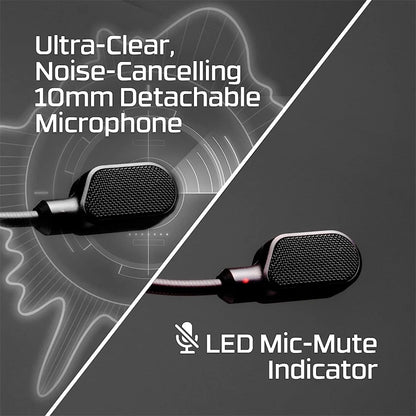 Auriculares gaming con cable HyperX Cloud III con audio espacial DTS X, transductores de 53mm y micrófono con cancelación de ruido – Auriculares gaming USB y 3.5mm para PC, PS5, Xbox y Switch