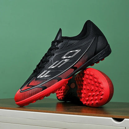 Nouvelles chaussures de football pour hommes, chaussures de sport ultralégères, chaussures de football pour matchs en plein air, futsal, haute cheville, respirantes, antidérapantes, de haute qualité