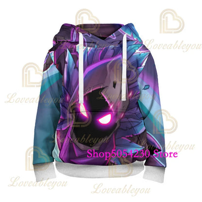 Sudadera con capucha de Fortnite con llama impresa en 3D, estilo Battle Royale de dibujos animados, para hombre y mujer, camiseta con capucha de héroe de videojuego para adolescentes