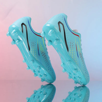 New Men Soccer Shoes High-top Futsal High-quality Cleats Grass Non-Slip Football Boots Match Sneakers Indoor Hot-selling FG/TF