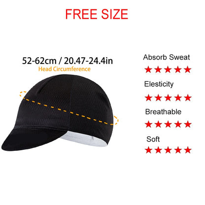 Tour 2025 Cycling Hat UAE Team FDJ Classic Cycling Caps Quick Dry Team Bike Mountain MTB Racing Bicycle Hat Under Helmet