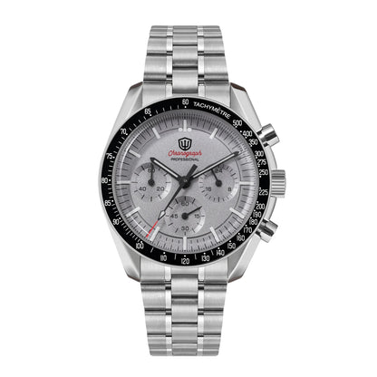 Reloj para hombre Watchdives New Wd1863 de cuarzo VK63, cronógrafo, cristal de zafiro abombado, resistente al agua, 39Mm, acero, marca líder, lujo, negocios
