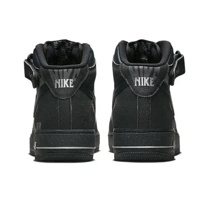 Zapatillas unisex Nike Air Force 1 Mid - Sujeción del tobillo, comodidad clásica acolchada y durabilidad para uso durante todo el día DQ7666-001