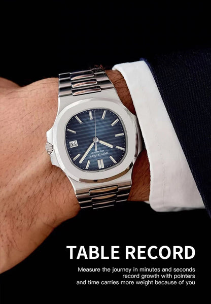 Specht&Sohne 2025 Nuevo reloj clásico de lujo para hombre, reloj automático para hombre en acero inoxidable con zafiro, 8215 reloj de pulsera mecánico