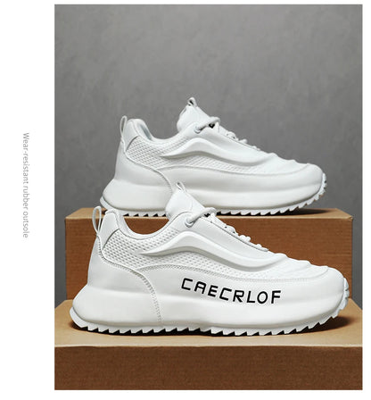 Brand protection 2026 new men's lightweight non-slip breathable wear-resistant running sports fashion versatile casual shoes