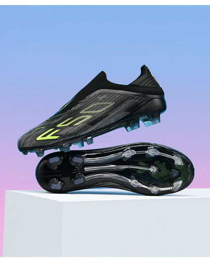 New Men's Football Boots Futsal Non Slip Turf Comfortable Ultralight Fg Grass Cleats Soccer Shoes Sport Indoor Adult Non-Slip