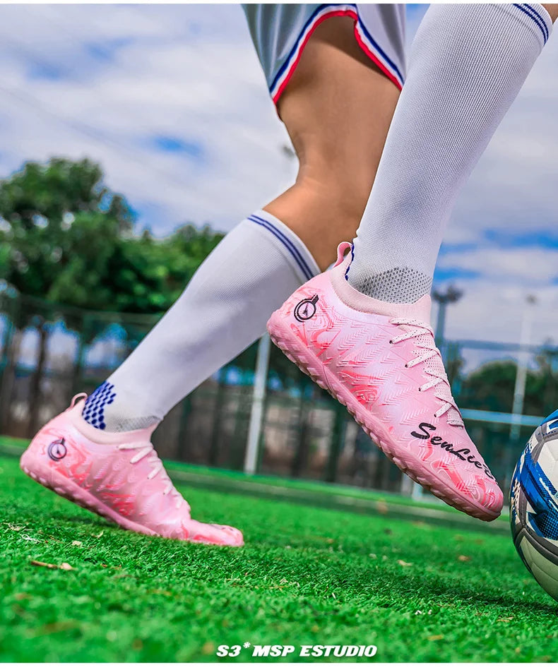 Professional Soccer Sneakers for Men and Women High Quality Fashion Men's Football Cleats Large Size 46 Futsal Shoes Men's Trainers