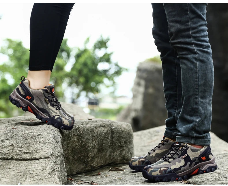 Casual Shoes Men Summer Outdoor Sneakers Women’s Footwear Trainer Waterproof Camouflage Army Shoe Male Military Shoes Tennis Jeans