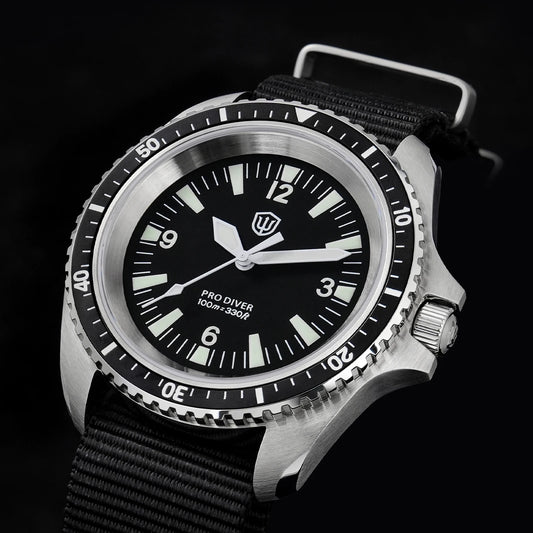 Reloj de hombre de acero inoxidable Caja