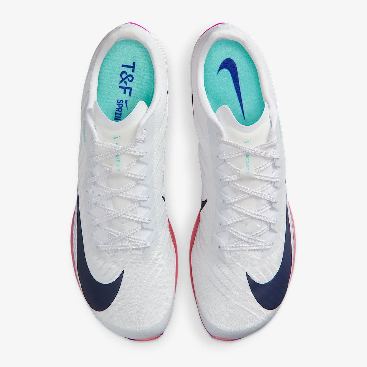 „Nike Authentic Maxfly 2“ vyriški amortizuojami bėgimo sportiniai bateliai su spygliais FD8395-100