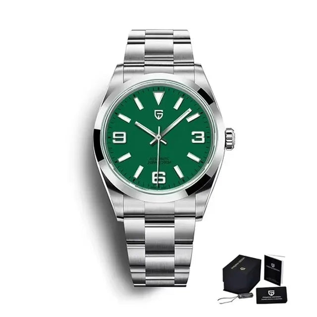 PAGANI DESIGN Orologio da uomo Top Brand 20bar impermeabile, orologio meccanico classico di lusso con vetro zaffiro, orologio automatico da polso da uomo