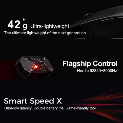 ATK VXE MAD R MAJOR Gaming Mouse 8K PAW3395/3950 Sensor Dual-Mode Wireless Mouse Nonporous Lightweight Ergonomic Mice