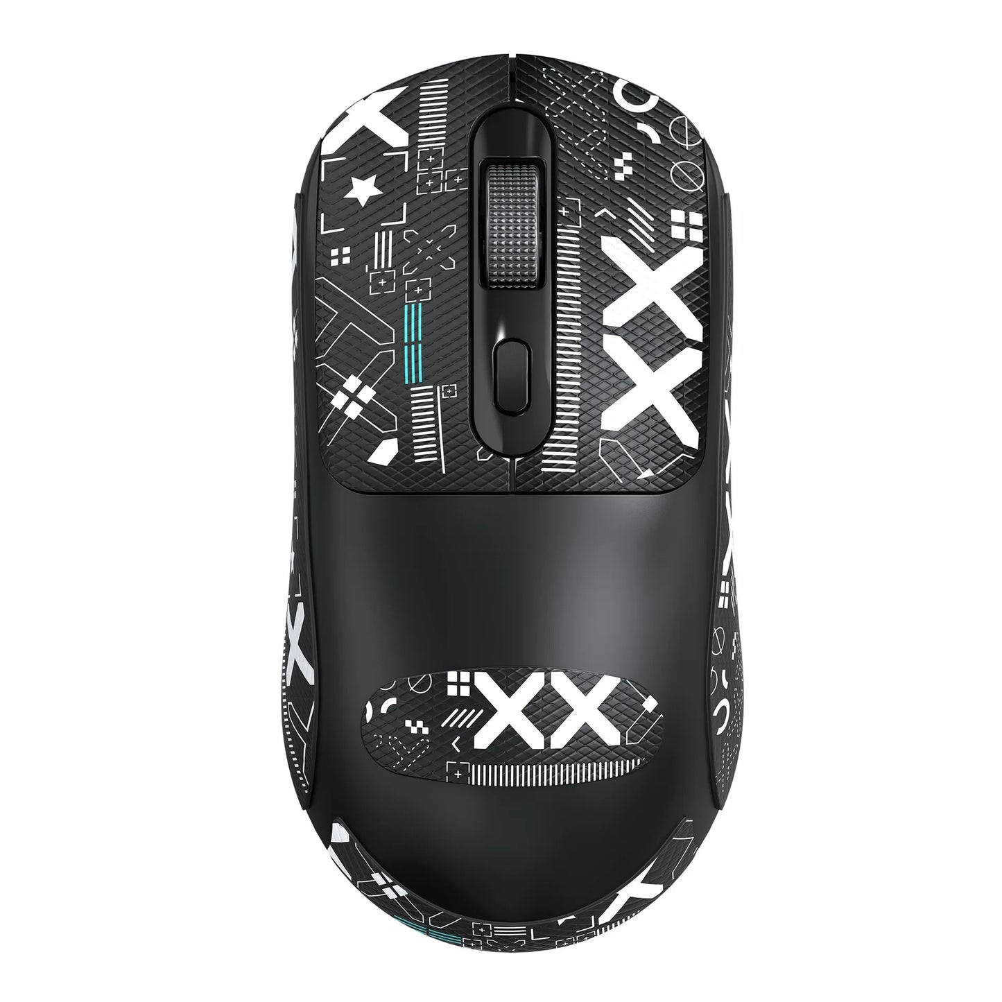 Mouse da gaming wireless Warvank X8 500 mAh ricaricabile TYPE-C, mouse da ufficio adatto a laptop e computer desktop