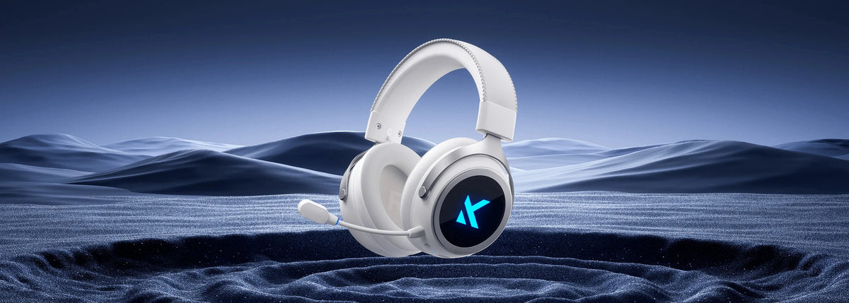 Casque de jeu sans fil MCHOSE X9 7.1, Bluetooth 2.4G, trois modes, réduction de bruit, e-sport, FPS, pour cadeaux