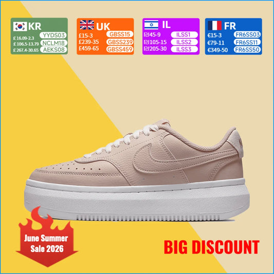 Nike Court Vision 1 Alta – универсални, удобни, класически, минималистични, издръжливи, дишащи дамски ниски скейт обувки DM0113-600