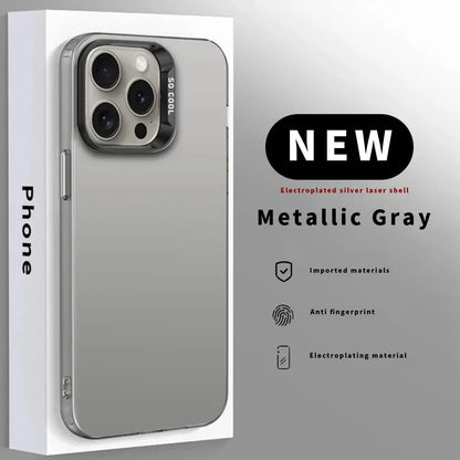 Funda para teléfono F-fornite Game de 1 pieza, carcasa IMD color plata para iPhone 16 15 14 13 12 11 Pro Max Plus