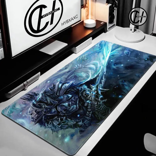Mouse Pad World of Warcraft Lich King για PC HD Anime Gaming Αξεσουάρ Πληκτρολόγιο Mousepad Φορητού Υπολογιστή XXL Επιφάνεια Γραφείου για Game Cabinet Χαλί