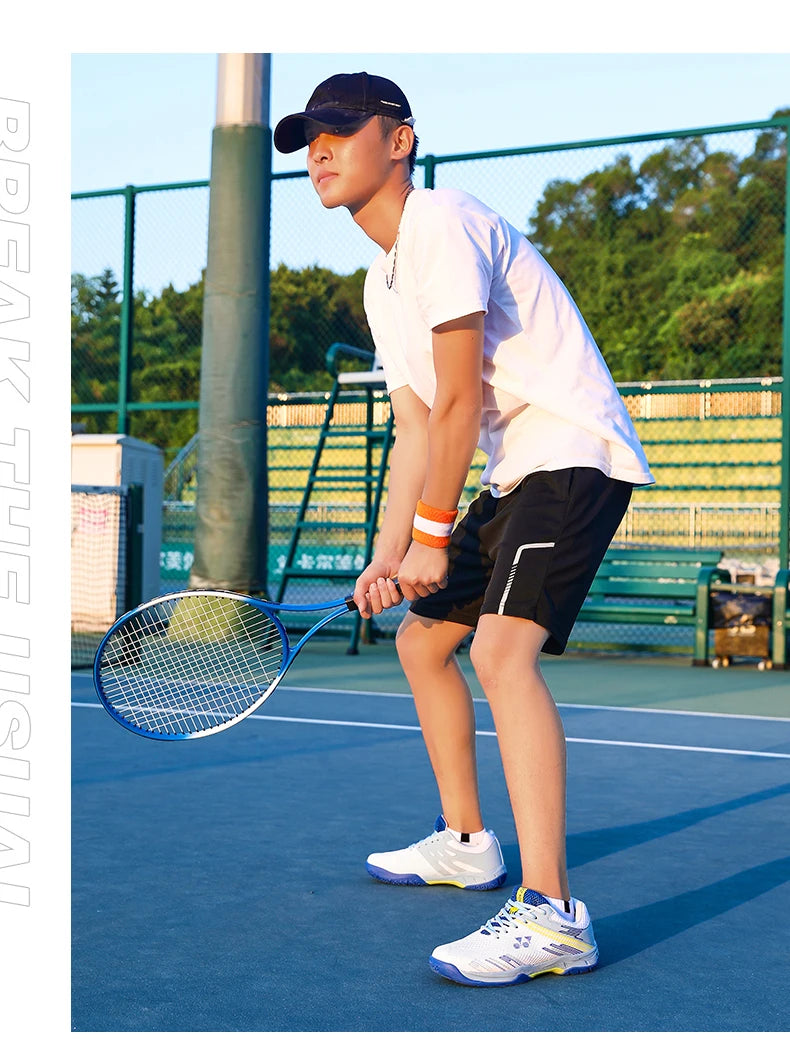 Professionelle Badminton-Schuhe, Sneaker, atmungsaktive, rutschfeste Tennis- und Sportschuhe für Herren und Damen, Trainingssneaker