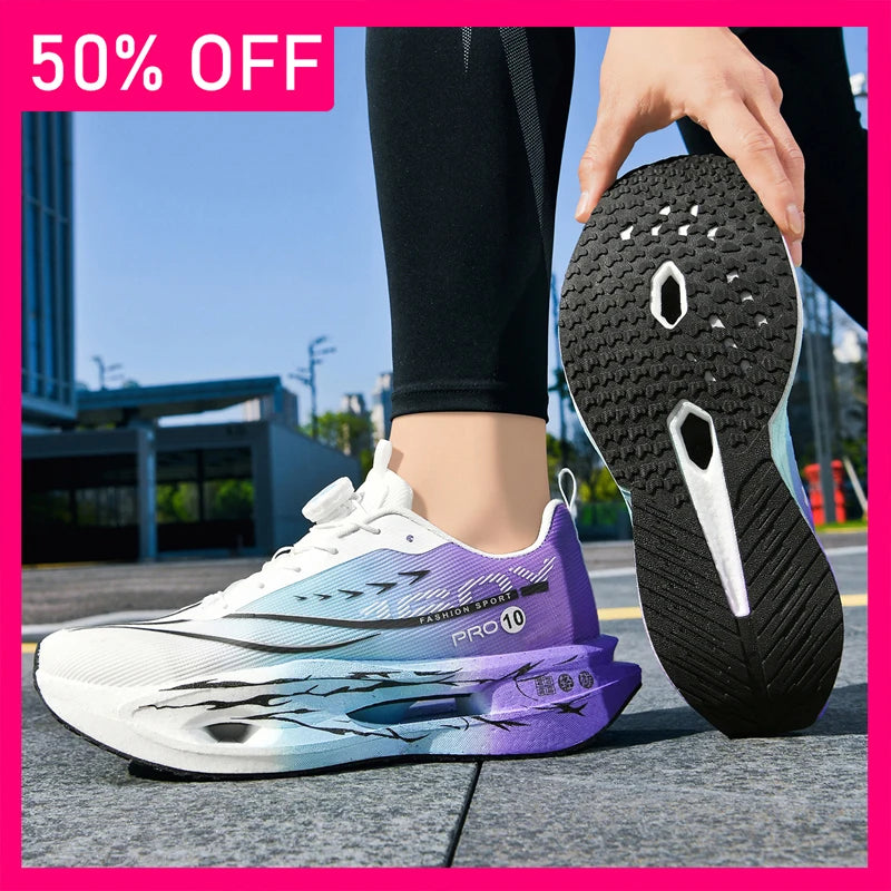 Zapatillas deportivas unisex nuevas con suela suave, amortiguación, diseño ligero y antideslizante, para entrenamiento profesional, cómodas, duraderas y casuales